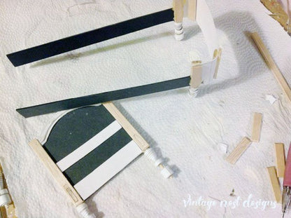 Dollhouse Bed No.3 Handmade Miniature image 13