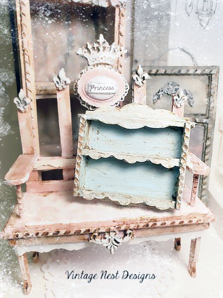 Shelf No.65 Dollhouse Miniature Handmade image 2