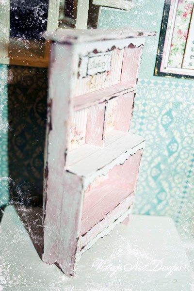 Cabinet No.4 Dollhouse Miniature Handmade image 3