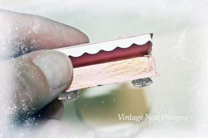Box No.28 Dollhouse Miniature Handmade image 3