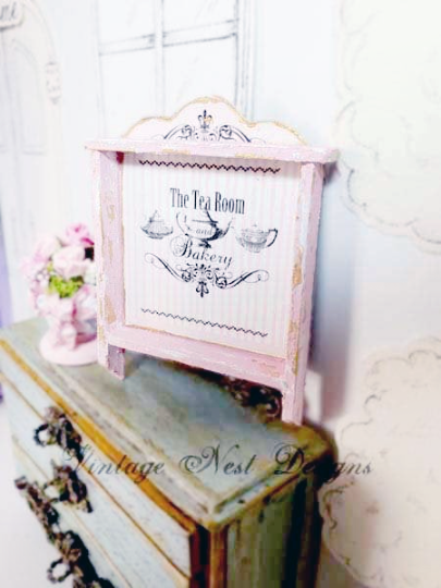 Cabinet Shelf No.99 Dollhouse Miniature Handmade image 7