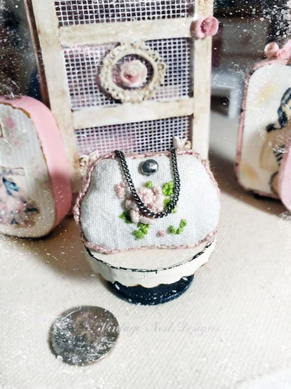 Purse No.20 Dollhouse Miniature Handmade image 6