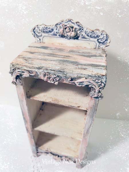 Cabinet No.49 Dollhouse Miniature Handmade Diorama Room Shadow Box image 4