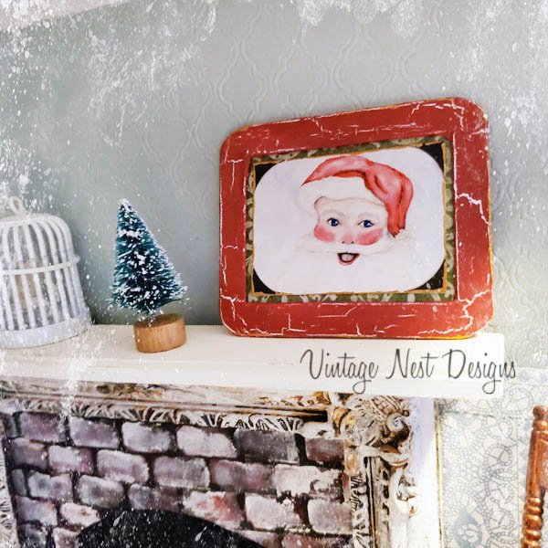 Santa No.1:1 Dollhouse Miniature Handmade image 3