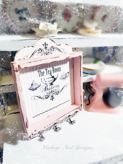 Cabinet Shelf No.59 Dollhouse Miniature Handmade image 3