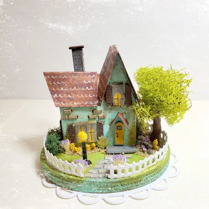 Putz House No.24 Handmade Miniature image 3