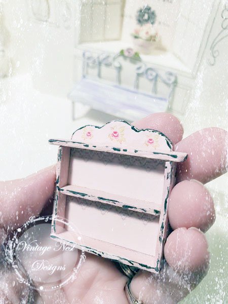 Shelf No.45 Dollhouse Miniature Handmade image 3