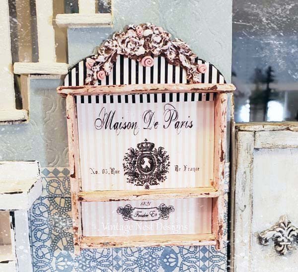 Shelf No.54 Dollhouse Miniature Handmade image 0