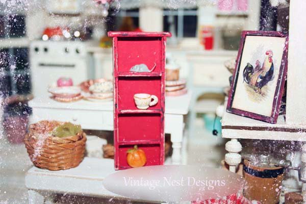 Shelf No.29 Dollhouse Miniature Handmade image 0