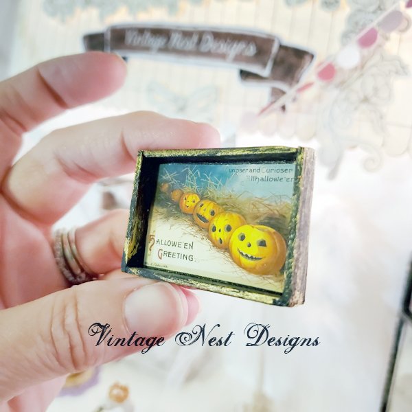 Six Pumpkins No.4:1 Dollhouse Miniature Handmade image 3