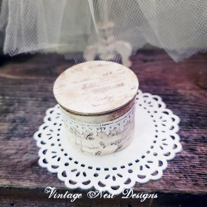 Box No.104 Dollhouse Miniature Handmade image 1