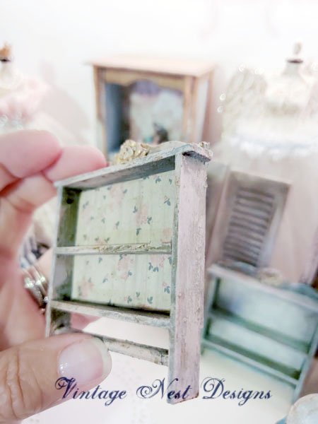 Shelf No.88 Dollhouse Miniature Handmade image 3
