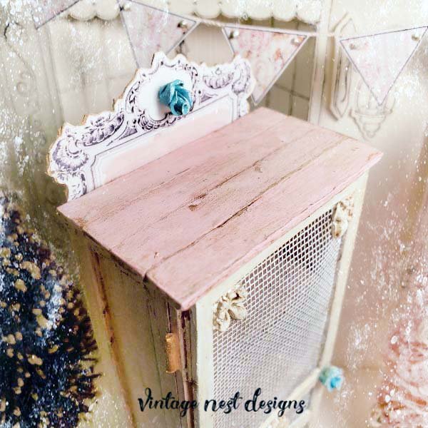 Cabinet No.69 Dollhouse Miniature Handmade image 6