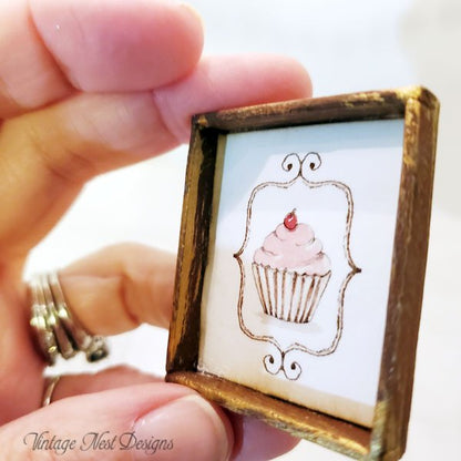 Cupcake No.41 Dollhouse Miniature Handmade image 6