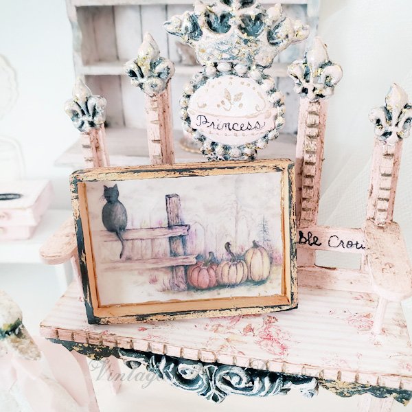 Pumpkin Patch No.1:2 Dollhouse Miniature Handmade image 2