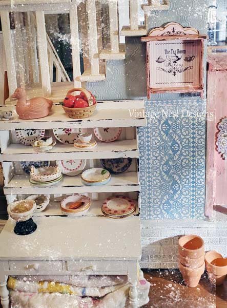 Shelf No.51 Dollhouse Miniature Handmade image 1