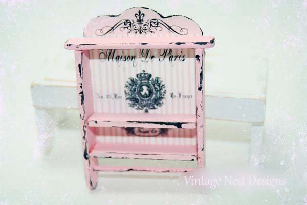 Shelf No.30 Dollhouse Miniature Handmade image 0