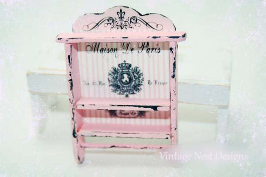 Shelf No.30 Dollhouse Miniature Handmade image 0