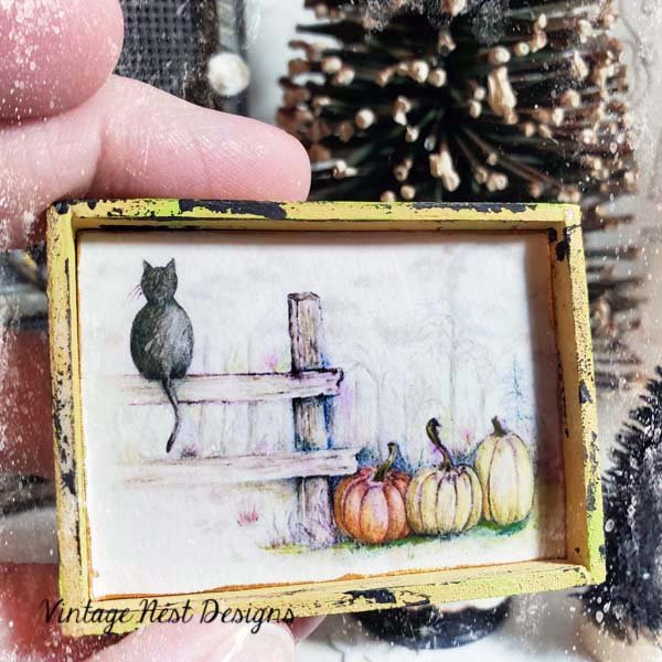Pumpkin Patch No.1:1 Dollhouse Miniature Handmade image 3