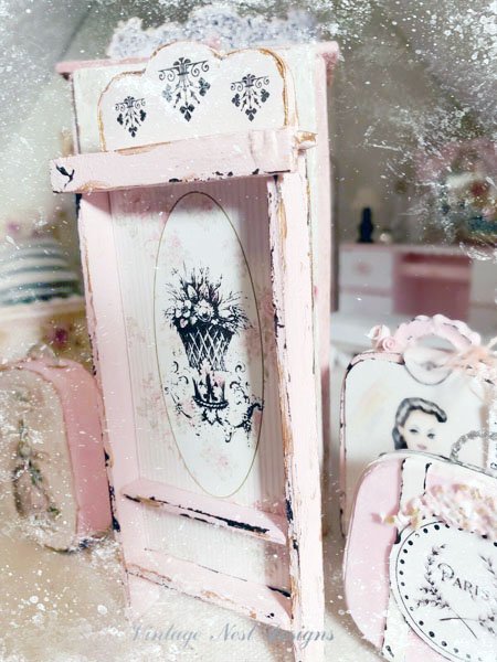 Cabinet Shelf No.60 Dollhouse Miniature Handmade image 4
