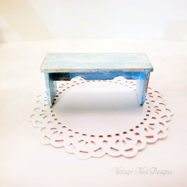 Bench No.11 Dollhouse Miniature Handmade image 4