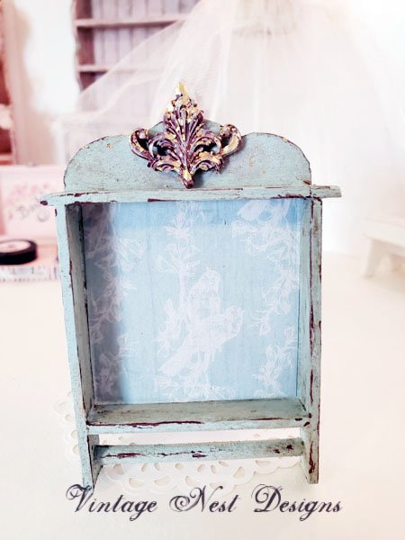 Shelf No.90 Dollhouse Miniature Handmade image 0