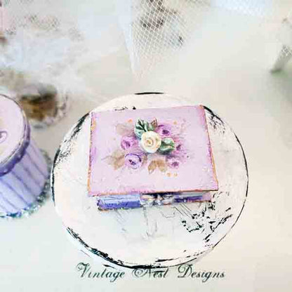 Box No.110 Dollhouse Miniature Handmade image 1