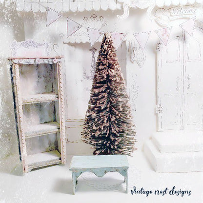 Bench No.7 Dollhouse Miniature Handmade image 2