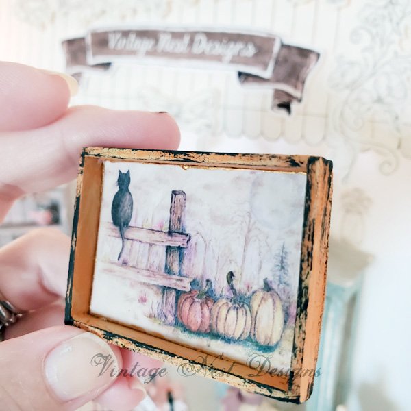 Pumpkin Patch No.1:2 Dollhouse Miniature Handmade image 5