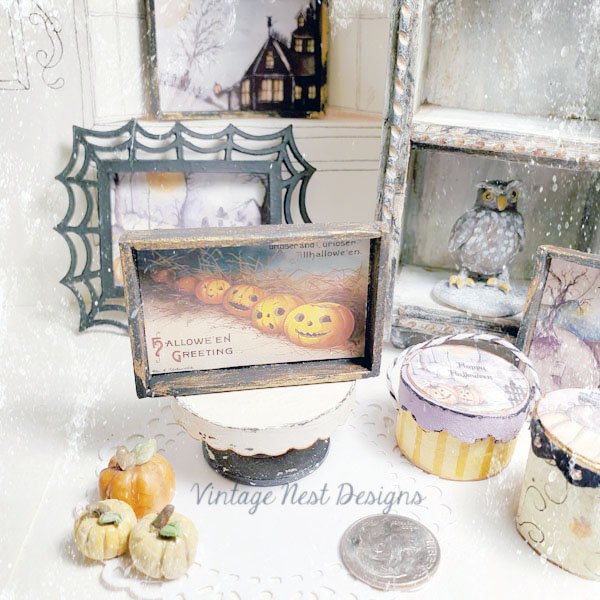 Six Pumpkins No.4:1 Dollhouse Miniature Handmade image 2