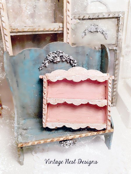 Shelf No.66 Dollhouse Miniature Handmade image 0