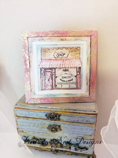 Bakery Store No.1:1 Dollhouse Miniature Handmade image 1
