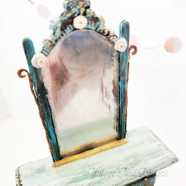 Vintage Style Grungy Dresser No.1 Dollhouse Miniature Handmade image 4