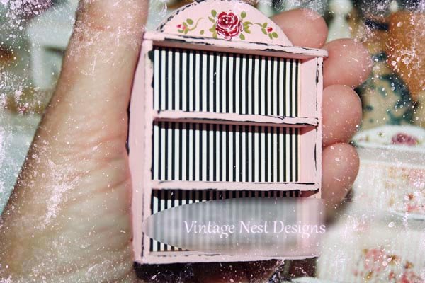 Shelf No.19 Dollhouse Miniature Handmade image 1