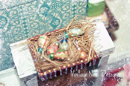 Mini Christmas Bulbs No.1 Dollhouse Miniature Handmade image 5