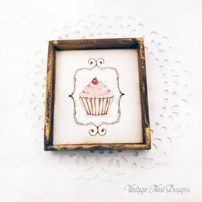 Cupcake No.41 Dollhouse Miniature Handmade image 7