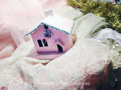 Putz House No.1 Handmade Miniature image 1