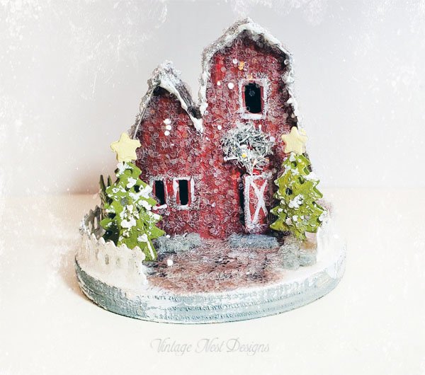 Christmas Barn No.1 Handmade Miniature image 9