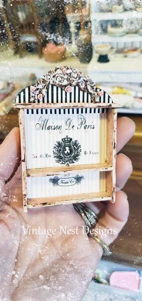 Shelf No.54 Dollhouse Miniature Handmade image 1