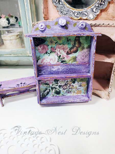 Shelf No.101 Dollhouse Miniature Handmade image 3
