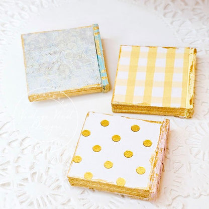 Shabby Book Set No.44 Dollhouse Miniatures Handmade image 6