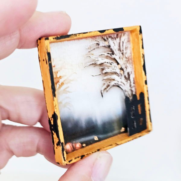 Spooky Nights No.1:1 Dollhouse Miniature Handmade image 1