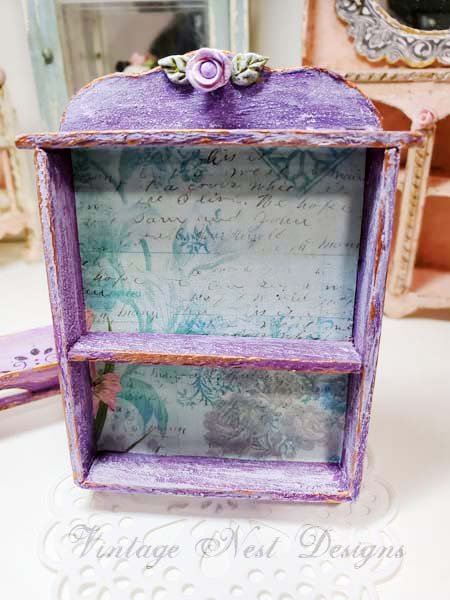 Cabinet Shelf No.103 Dollhouse Miniature Handmade image 0