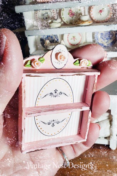 Shelf No.57 Dollhouse Miniature Handmade image 2