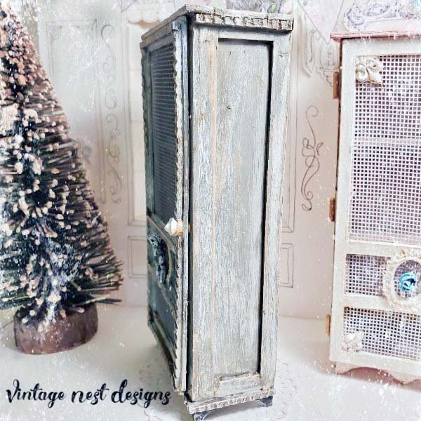 Cabinet No.68 Dollhouse Miniature Handmade image 6
