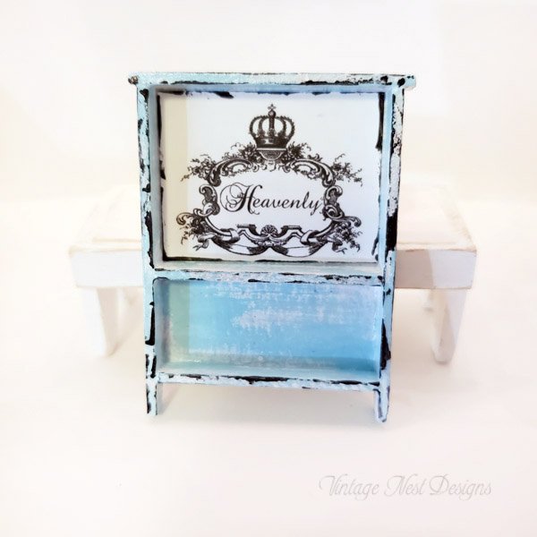 Shelf No.83 Dollhouse Miniature Handmade image 0