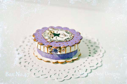Box No.47 Dollhouse Miniature Handmade image 0
