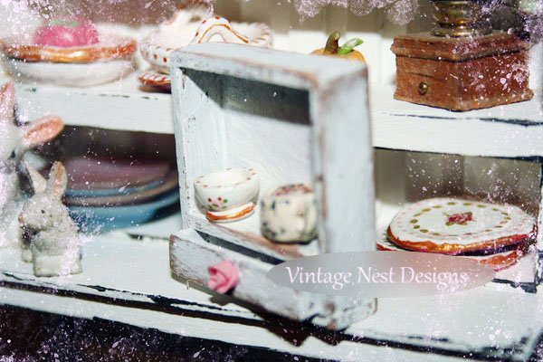 Shelf No.25 Dollhouse Miniature Handmade image 3