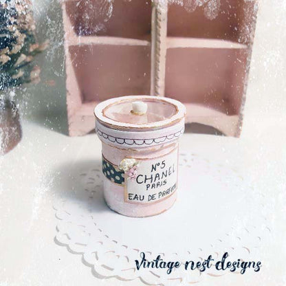 Box No.76 Chanel Dollhouse Miniature Handmade image 9