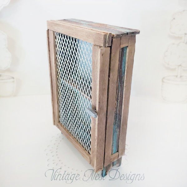 Cabinet No.77 Dollhouse Miniature Handmade image 4